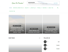 Tablet Screenshot of greenteaparadise.com